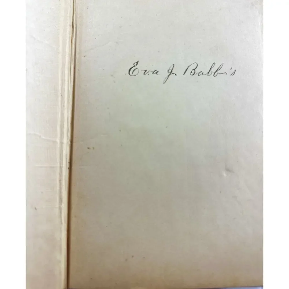 Antique c1892-1897 The Devil’s Die Grant Allen Avon Edition HC F.M. Lupton